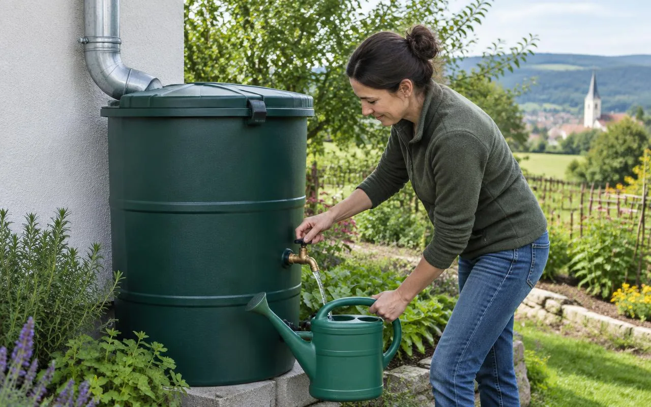 Redaktionelles Motiv zur Anleitung „Regenwasser sammeln und sicher nutzen“