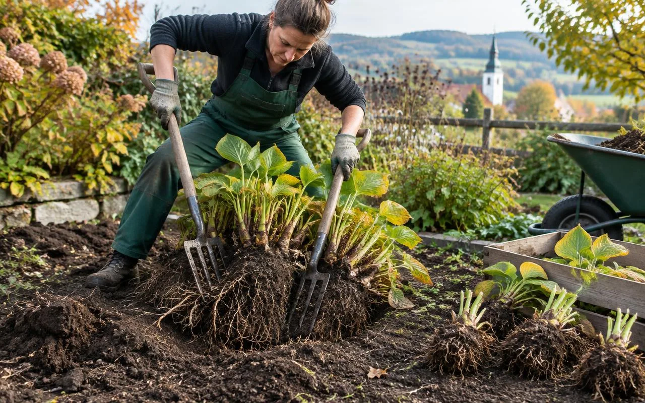 Redaktionelles Motiv zur Anleitung „Stauden im Frühherbst teilen und pflanzen“