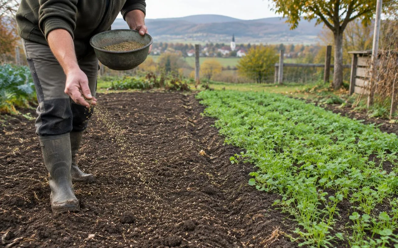 Redaktionelles Motiv zur Anleitung „Gründüngung auf freien Beeten säen“