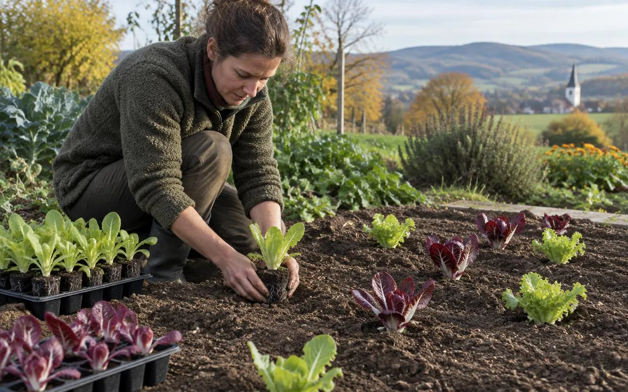Redaktionelles Motiv zur Anleitung „Herbst- und Wintersalate auspflanzen“
