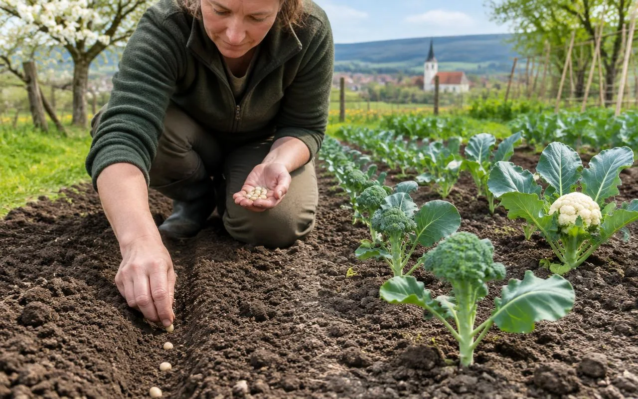 Redaktionelles Motiv zur Anleitung „Bohnen, Brokkoli, Karfiol und Salate im Vollfrühling säen“